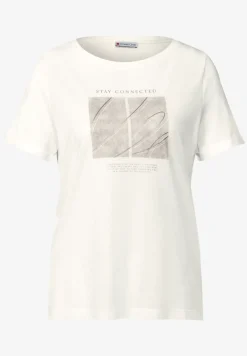 Artwork T-shirt avec turn-up