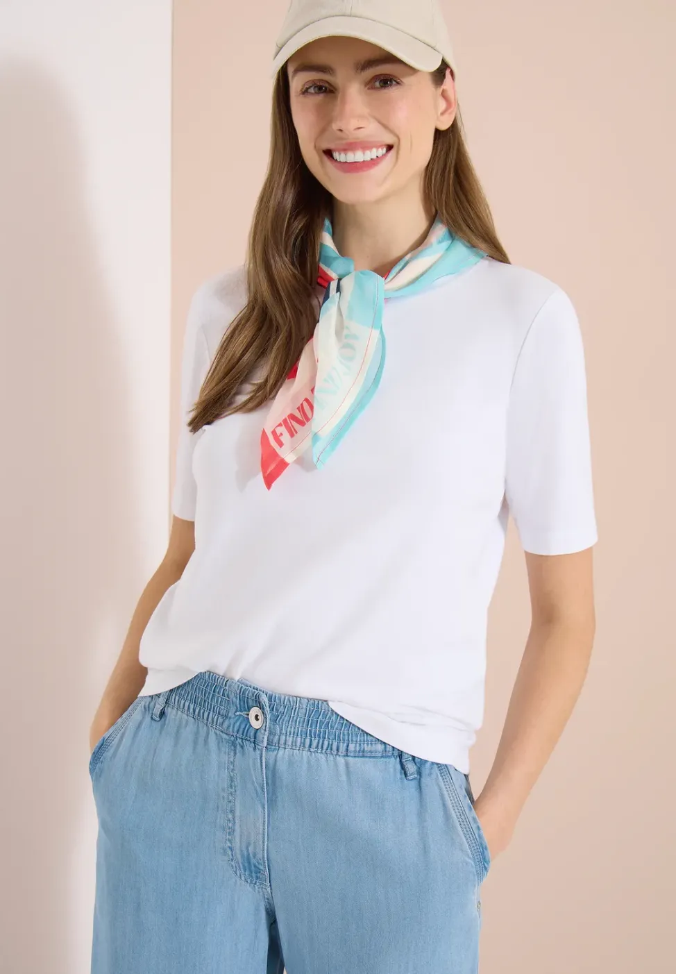 Bandana en modal avec imprimé