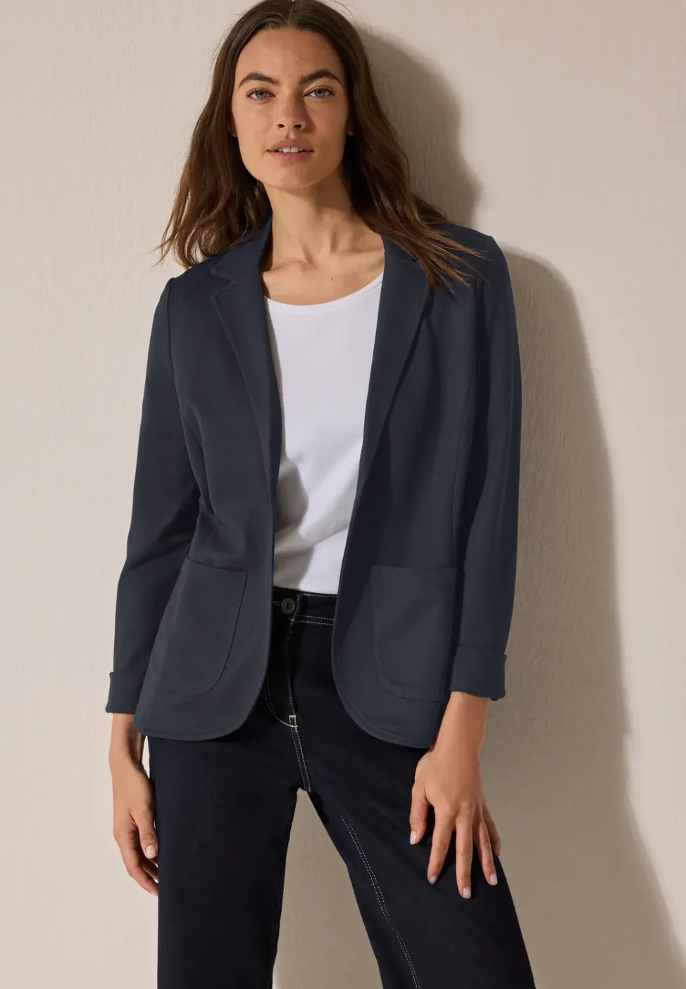 Basic blazer structuré