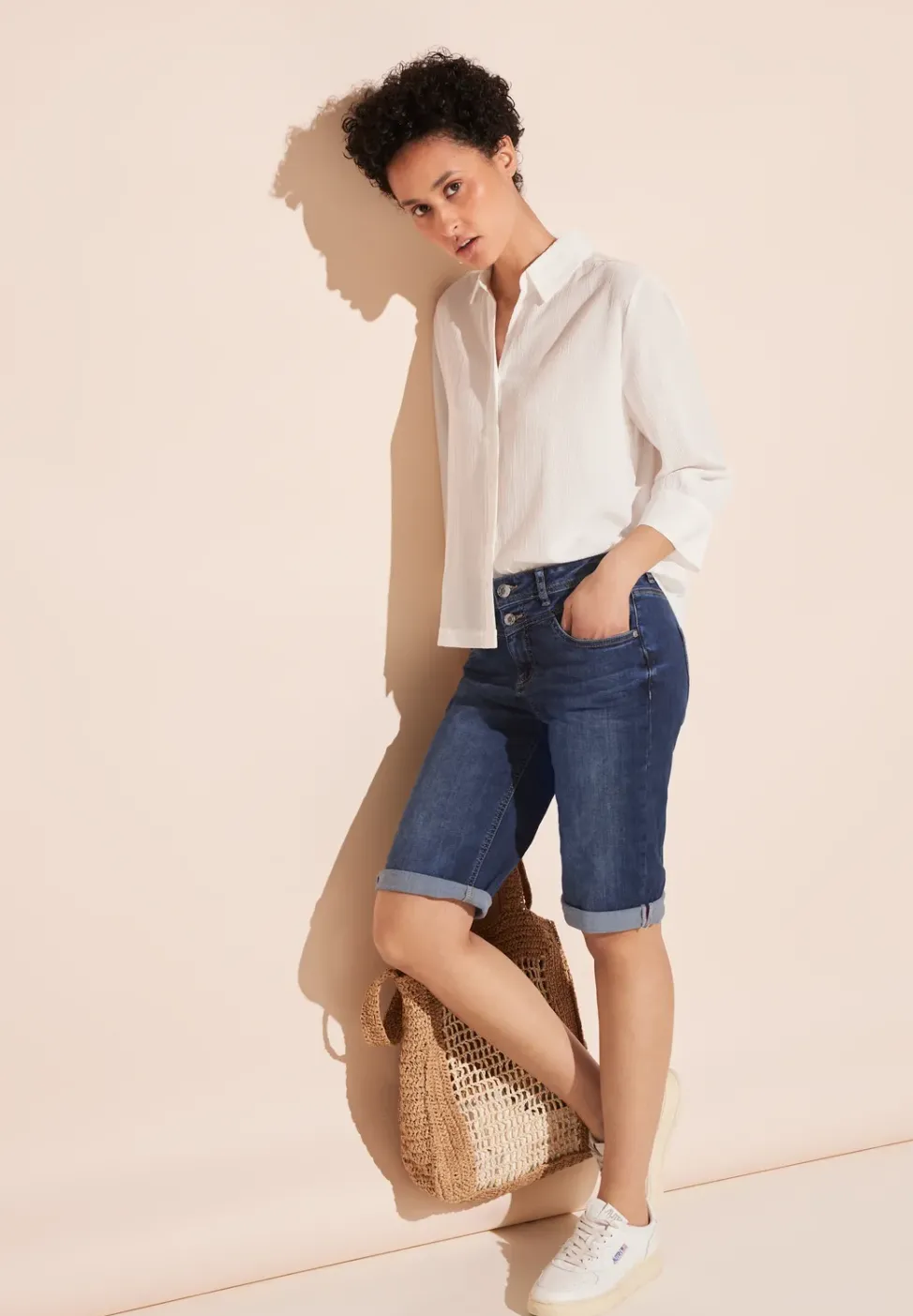 Bermuda en jean