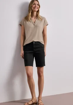 Bermuda Mid Waist en satin