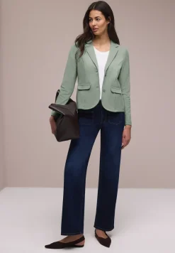 Blazer basique avec col à revers