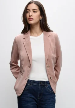 Blazer en velours côtelé