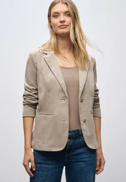 Blazer en velours côtelé