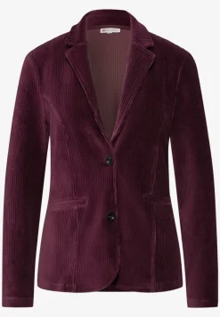 Blazer en velours côtelé doux