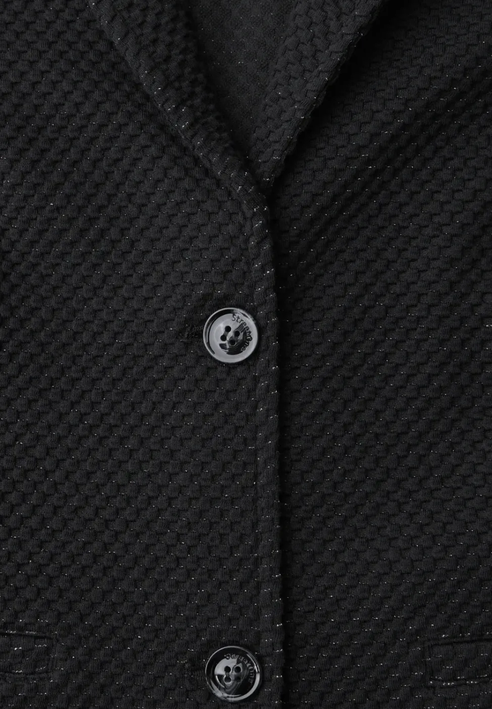 Blazer jacquard scintillant