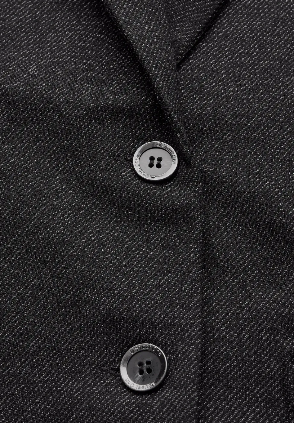 Blazer à look mélangé