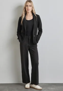 Blazer à look mélangé