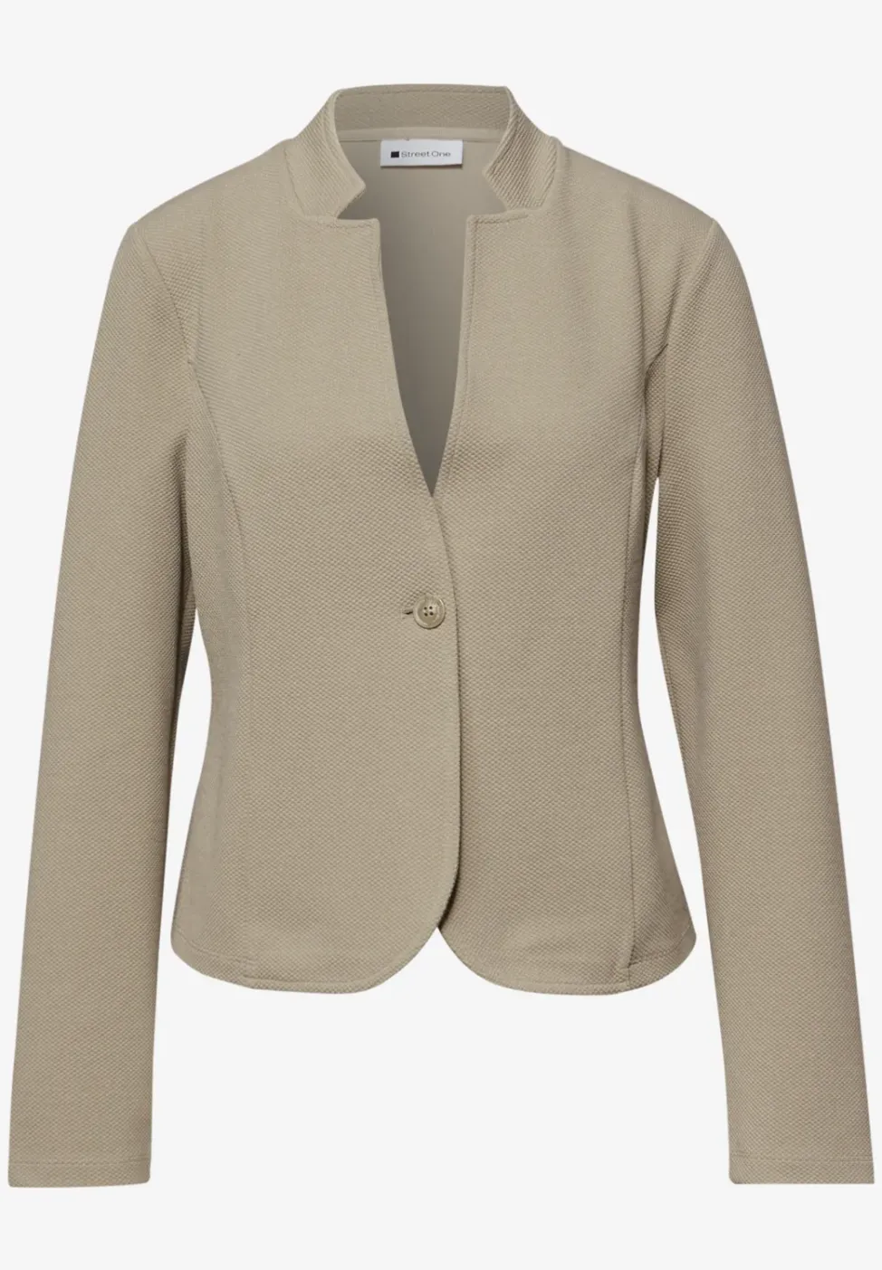 Blazer structuré en jersey
