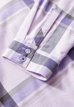 Blouse à carreaux