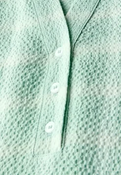 Blouse à carreaux structurés