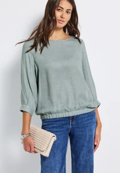 Blouse à col rond Melange