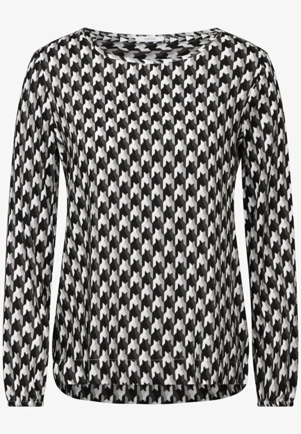 Blouse à imprimé graphique