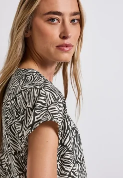 Blouse à imprimé minimal