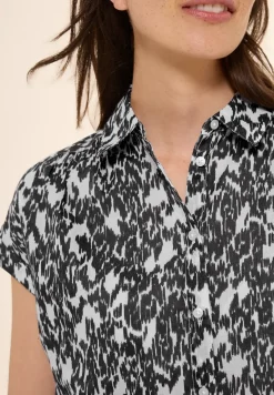Blouse à imprimé minimal