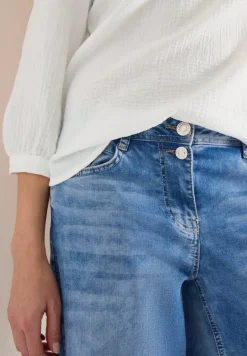 Blouse à manches 3/4 en qualité mousseline
