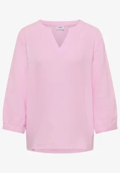 Blouse à manches 3/4 en qualité mousseline