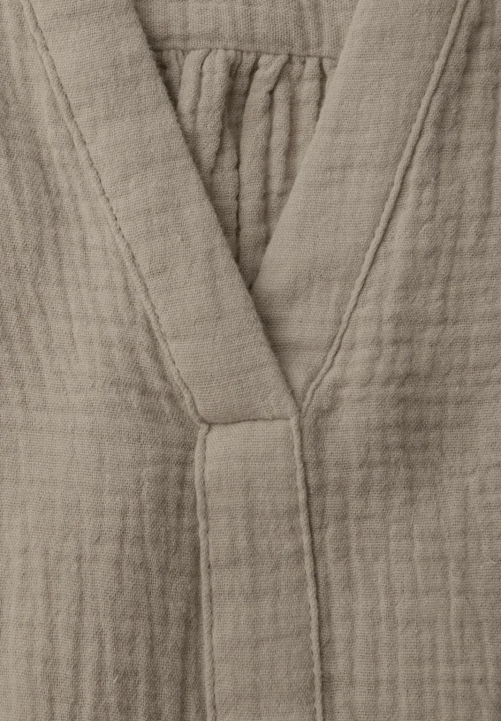 Blouse à manches 3/4 en qualité mousseline