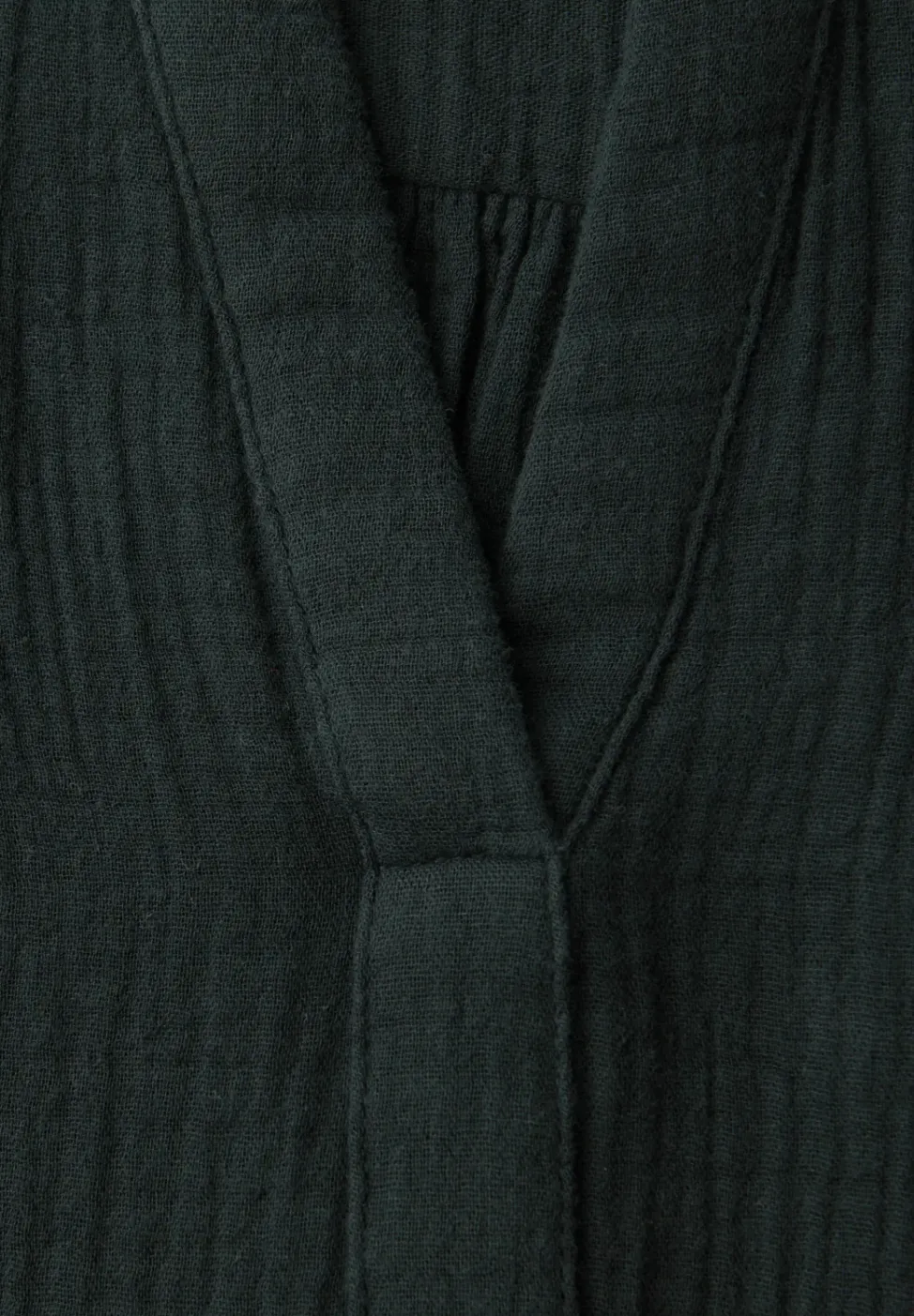Blouse à manches 3/4 en qualité mousseline