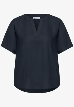 Blouse à manches courtes avec turn-up