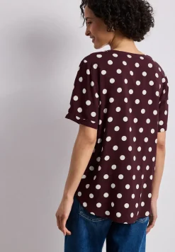 Blouse à manches courtes avec revers