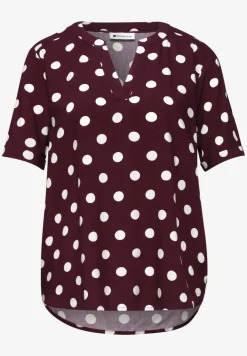 Blouse à manches courtes avec revers