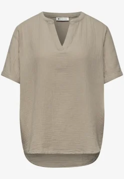 Blouse à manches courtes en qualité mousseline