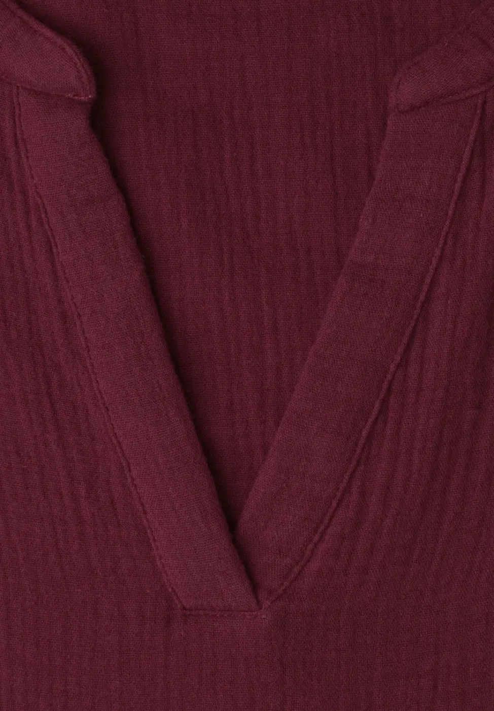 Blouse à manches courtes en qualité mousseline