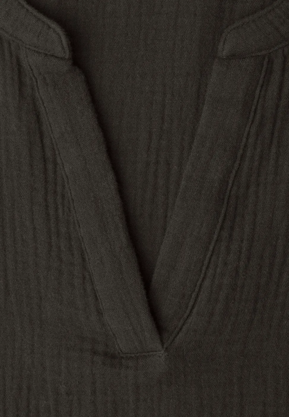 Blouse à manches courtes en qualité mousseline