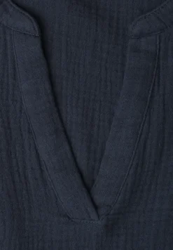 Blouse à manches courtes en qualité mousseline