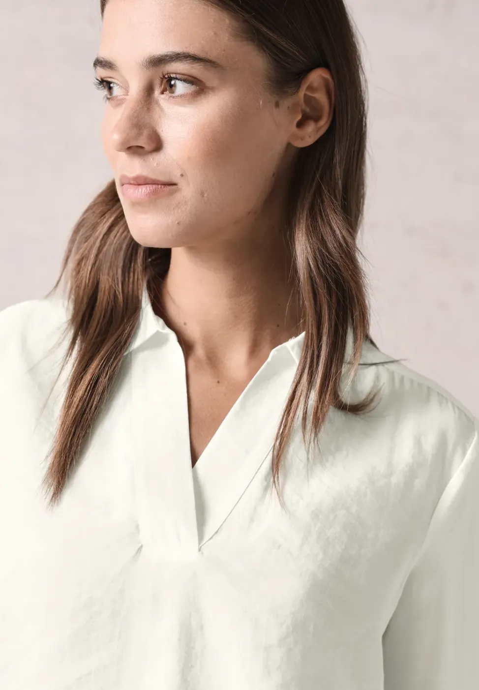 Blouse à manches en jersey
