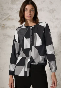 Blouse à motif graphique