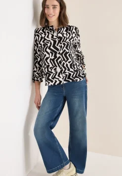 Blouse à motif graphique
