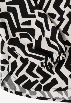 Blouse à motif graphique