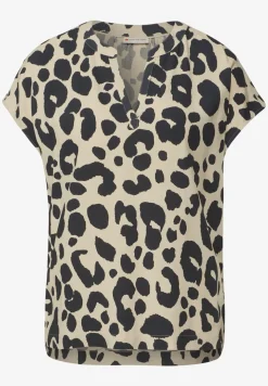 Blouse à motif léopard