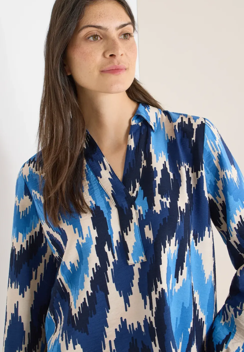 Blouse à motifs