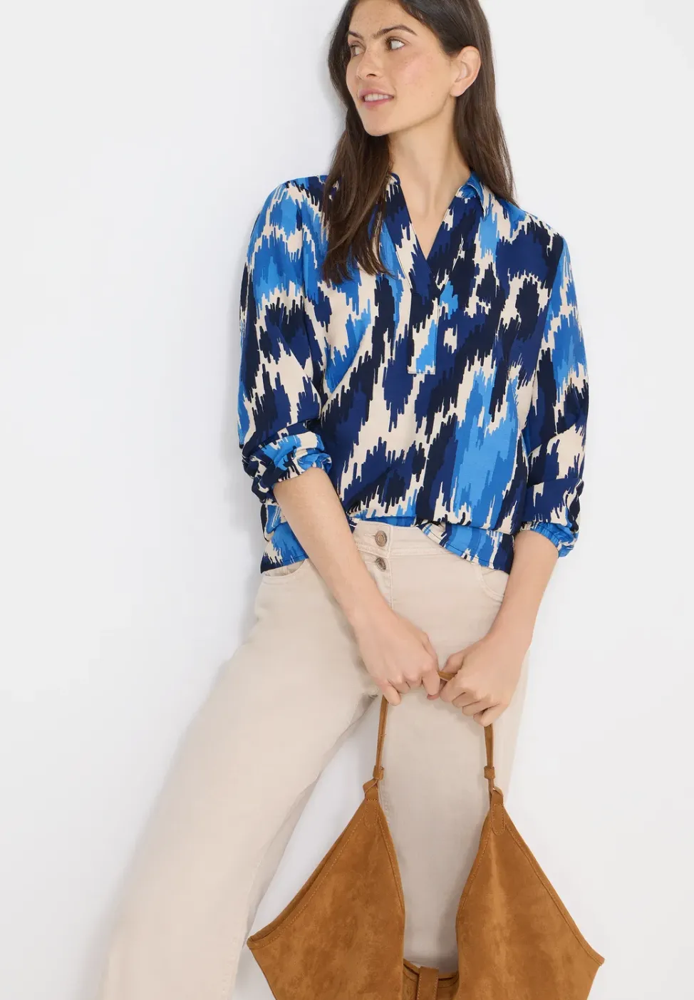 Blouse à motifs