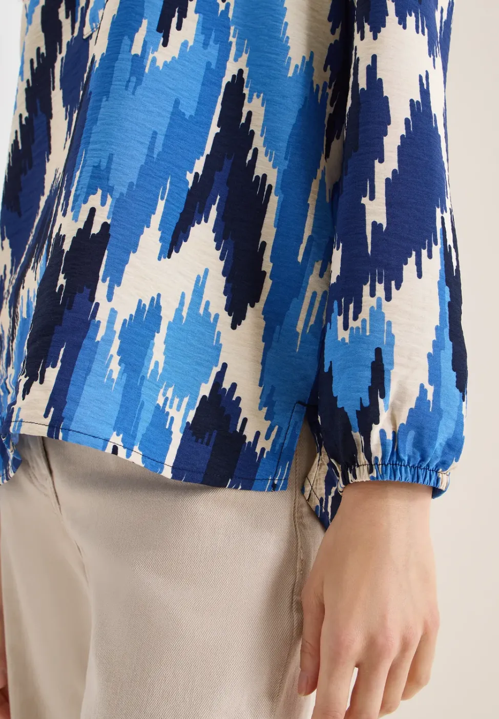 Blouse à motifs