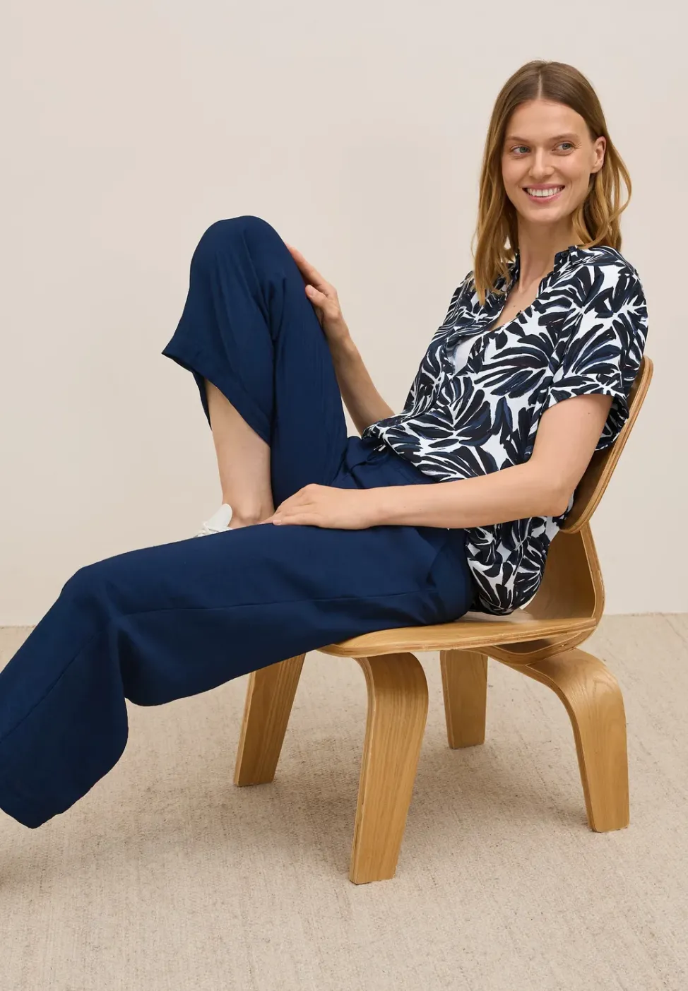 Blouse à motifs