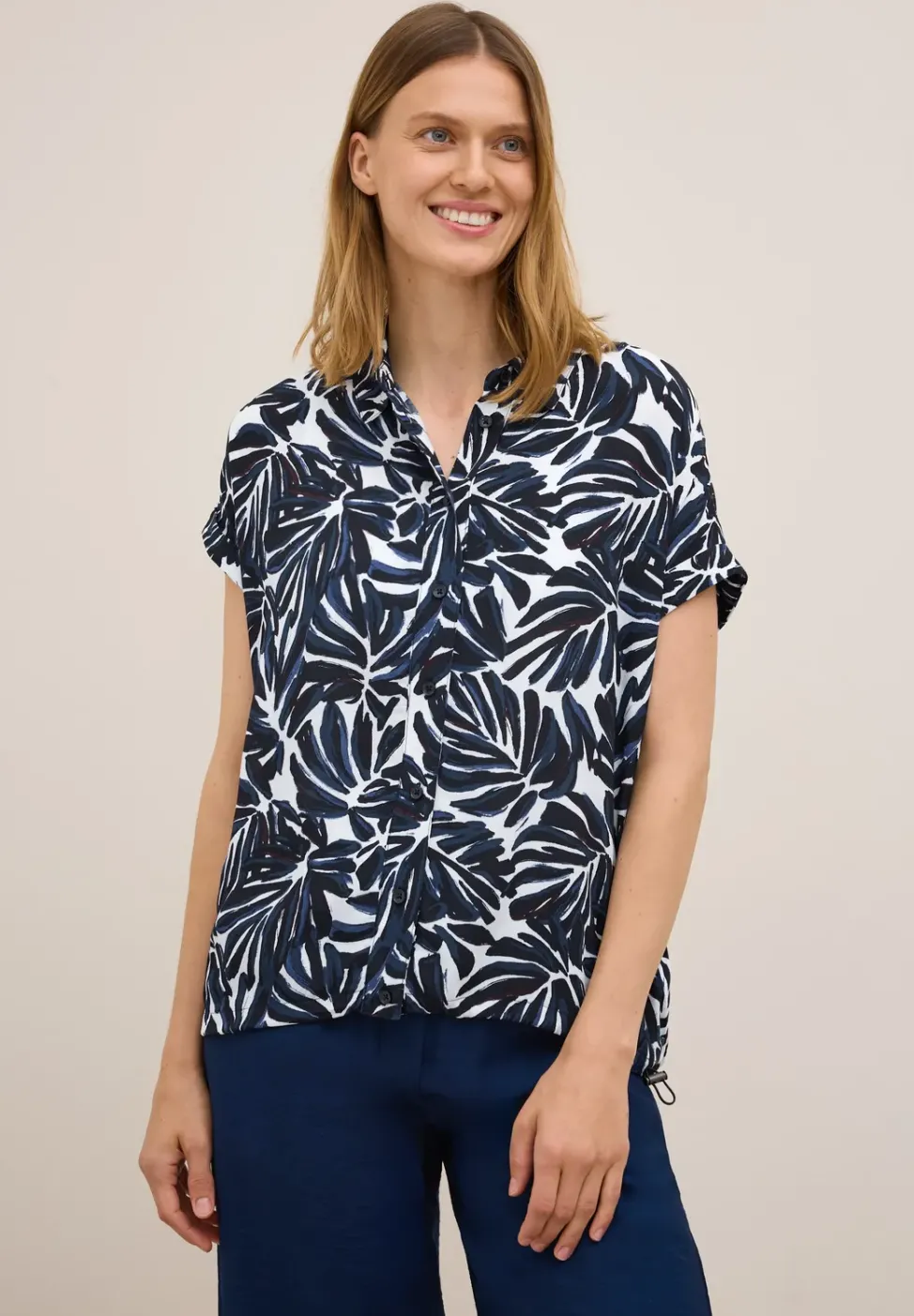 Blouse à motifs