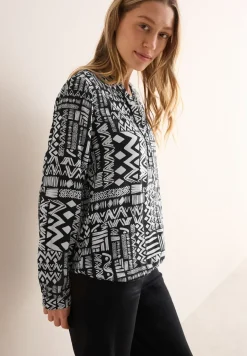 Blouse à motifs