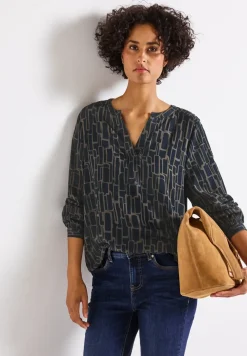 Blouse à motifs