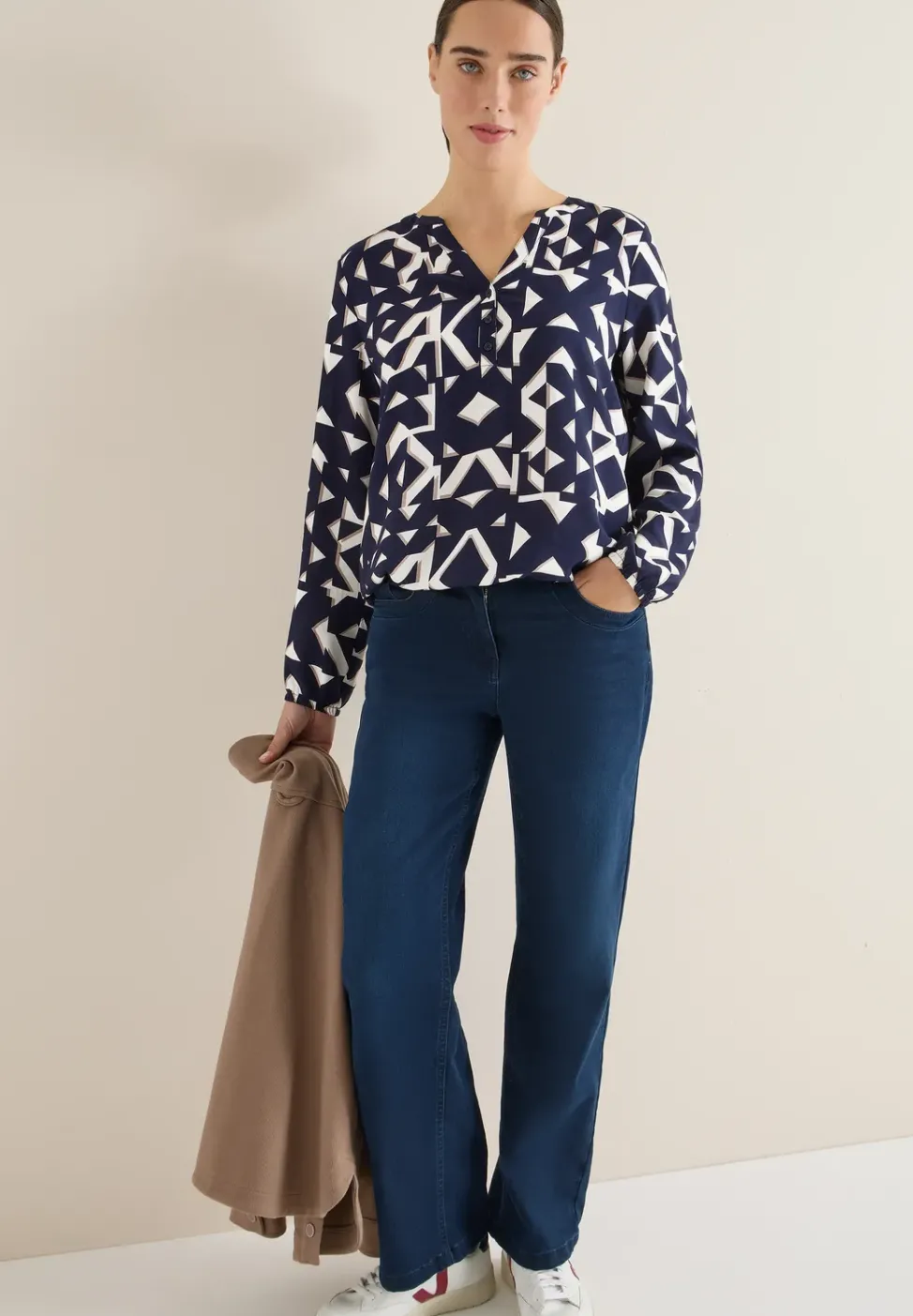 Blouse à motifs