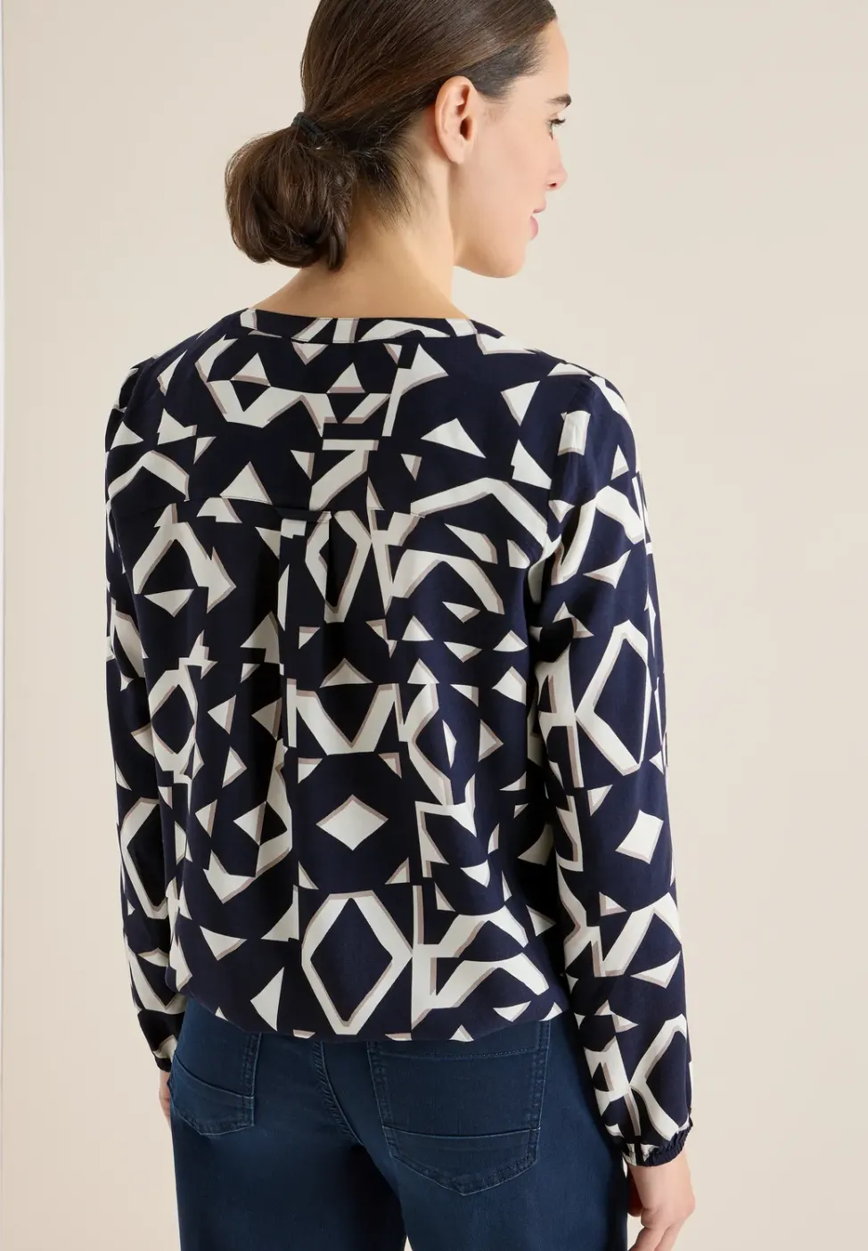 Blouse à motifs