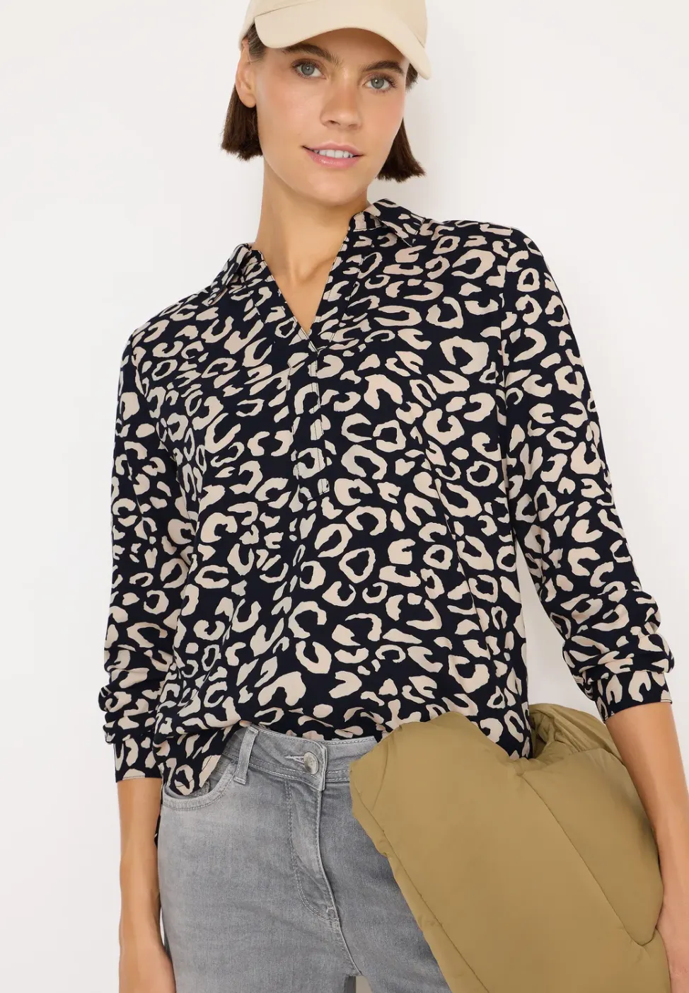 Blouse à motifs