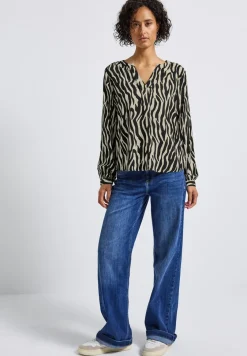 Blouse à motifs