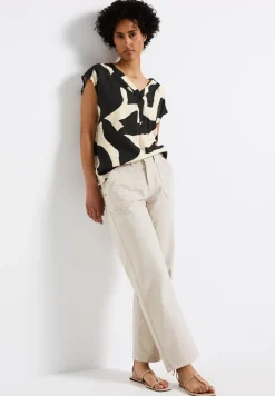 Blouse à motifs