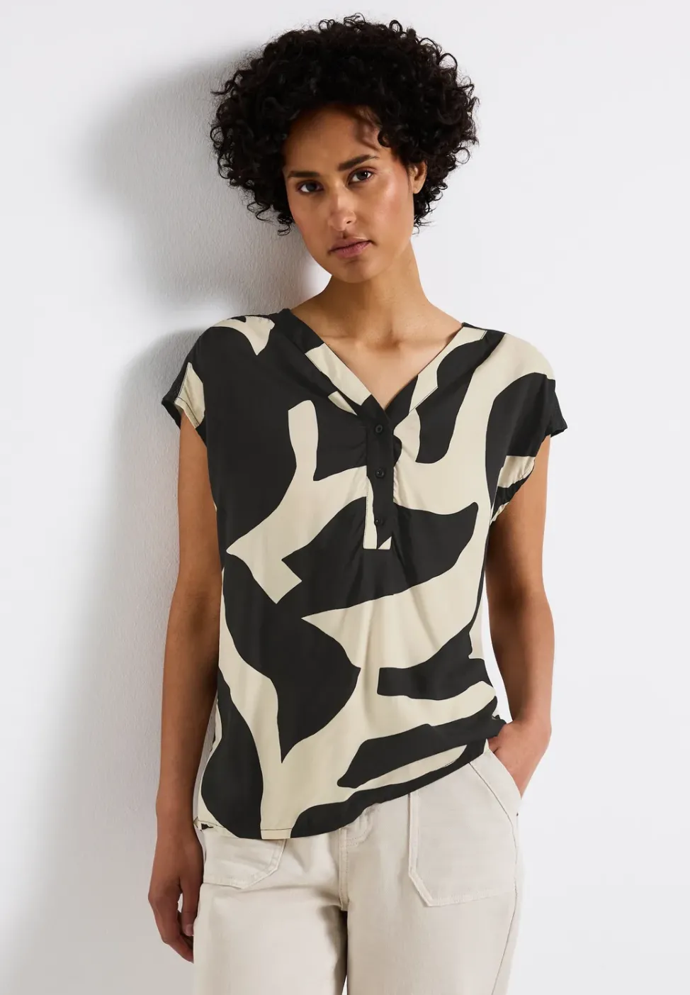 Blouse à motifs