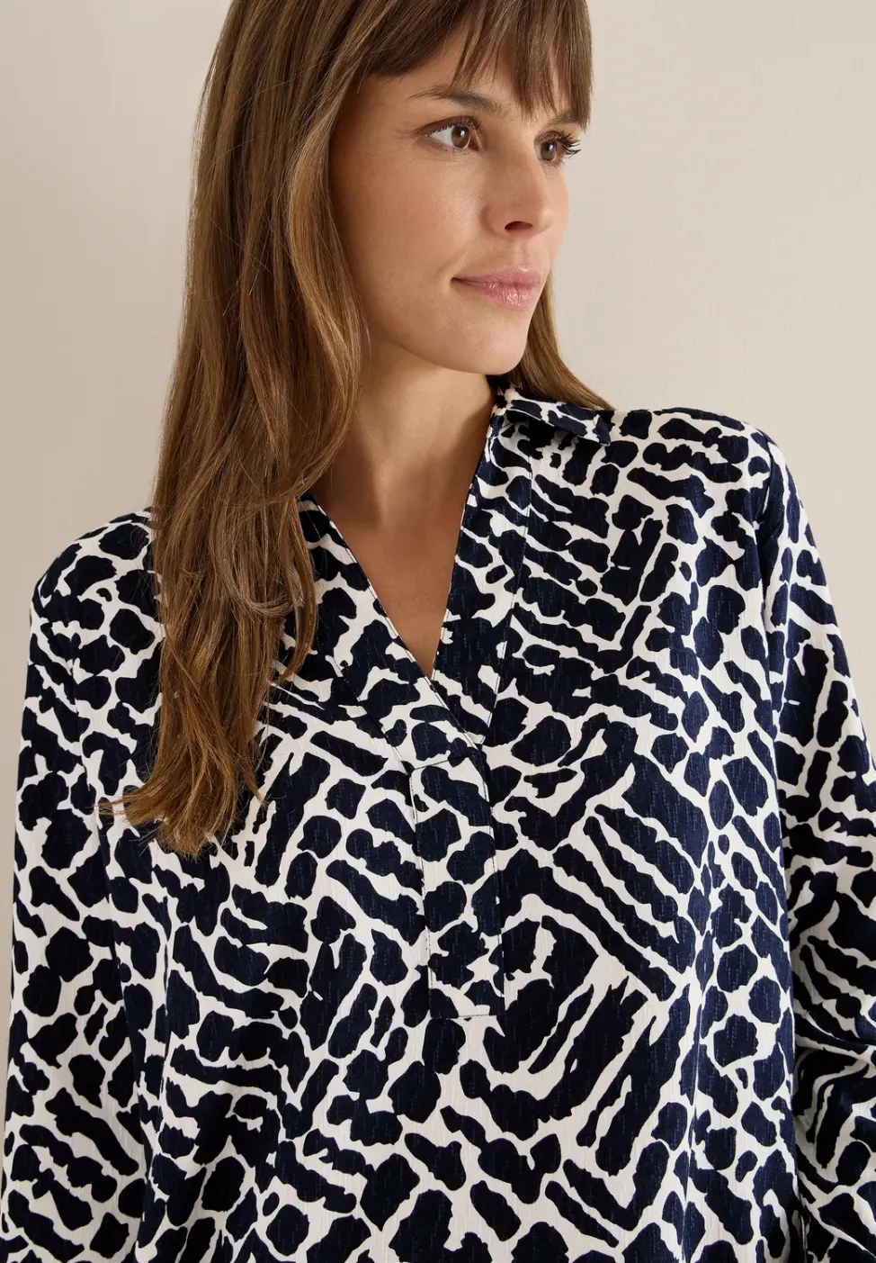 Blouse à motifs