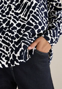 Blouse à motifs